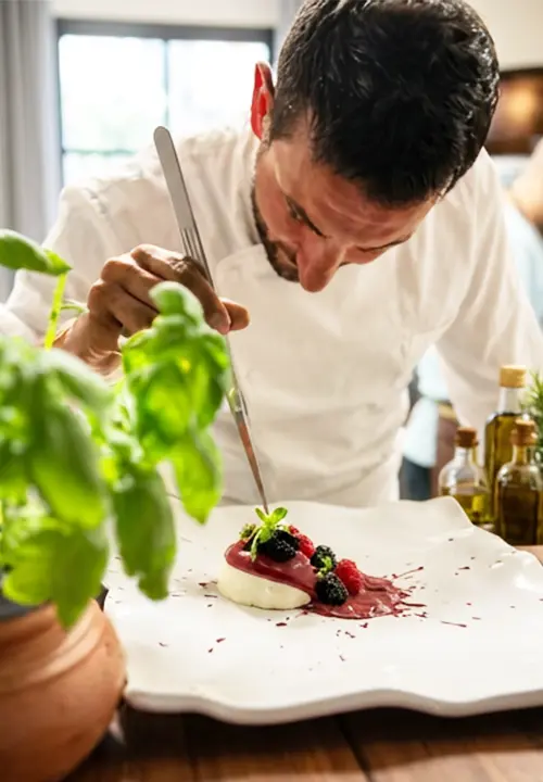 Sara Colombo, sommelier al ristorante Neptunus, Ischia