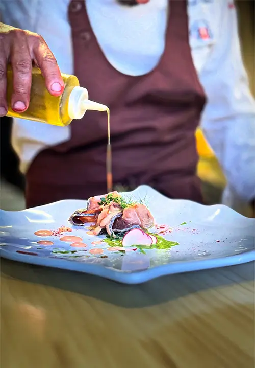 Paolo Esposito, pastry chef del ristorante Neptunus a Ischia